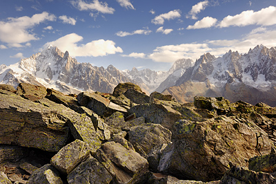 photo montagne alpes randonnée rando aiguilles rouges chamonix lac cornu aiguille verte