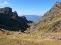 photo montagne alpes randonnée lac du crozet col de la Pra