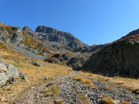 photo montagne alpes randonnée lac du crozet domenon