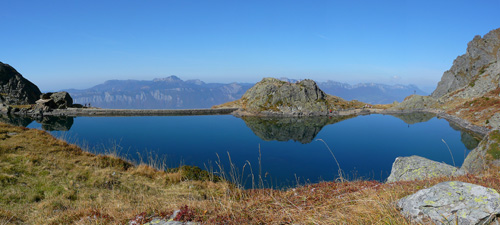 photo montagne alpes randonnée lac du crozet