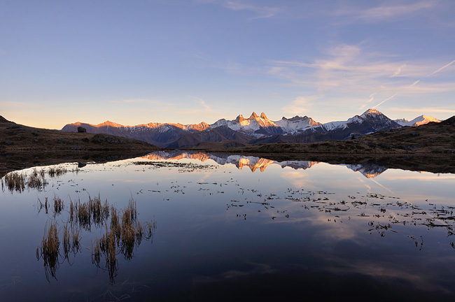 photo montagne alpes randonnee rando lac guichard aiguilles arves col croix fer