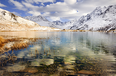 photo montagne alpes randonnée rando grandes rousses grave meije lac pontet