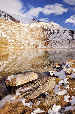 photo montagne alpes randonnée rando grandes rousses grave meije lac pontet