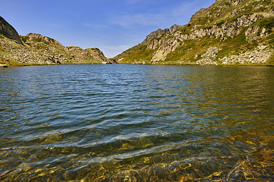 photo montagne alpes randonnée Beaufortain lacs de la tempete