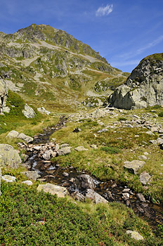 photo montagne alpes randonnée Beaufortain lacs de la tempete