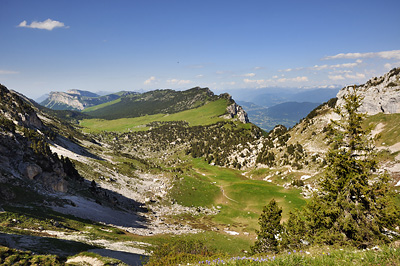 photo montagne alpes randonnée chartreuse aulp du seuil vallon marcieu plateau