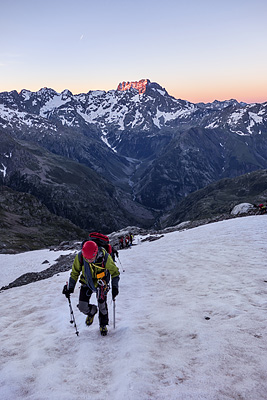photo montagne alpes ecrins alpinisme rouies