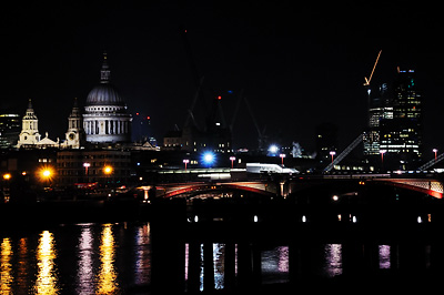  photo Londres St Paul Blackfriars bridge