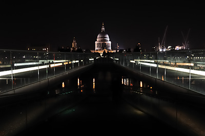  photo Londres St Paul depuis le Millenium Bridge