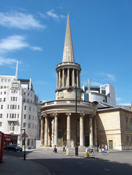 londres all souls church