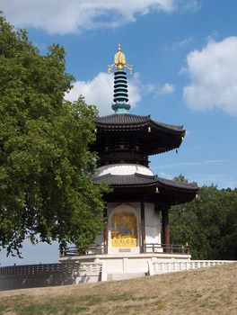 Londres Battersea Park Pagode de la Paix