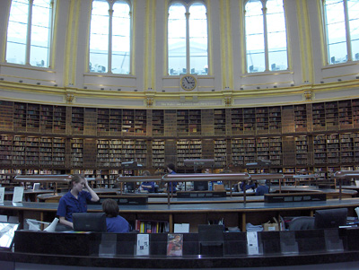 Londres British Museum salle lecture Lecture Room