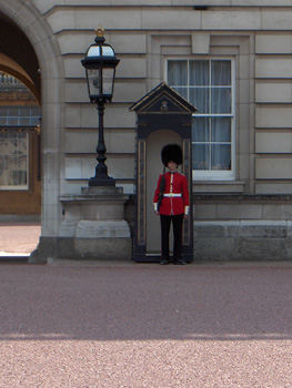 londres Buckingham Palace garde