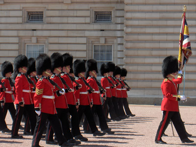 Londres Releve de la Garde