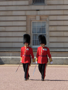 Londres Releve de la Garde