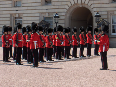 Londres Releve de la Garde