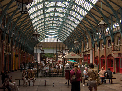 londres Covent Gardens intérieur