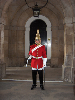 londres Horses Guards garde