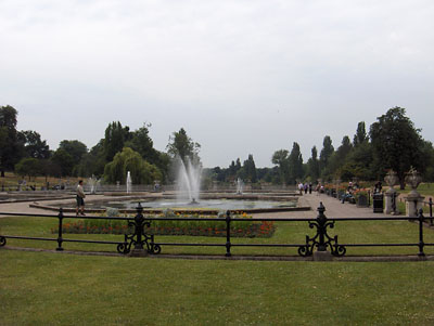 londres Fontaine Kensington Gardens