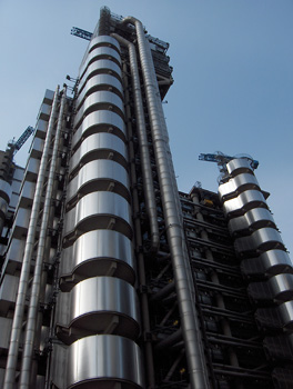 Londres La City immeuble de la Lloyd's