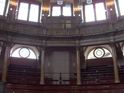 Londres Oxford Sheldonian Theater interieur