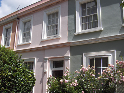 londres portobello road maisons notting hill