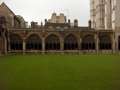 Londres Westminster Abbey cloitre