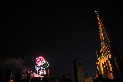 photo lyon fourviere saint nizier feu artifice