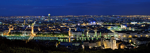 photo lyon fourviere presqu'ile part dieu