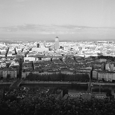 photo lyon fourviere part dieu rolleiflex argentique