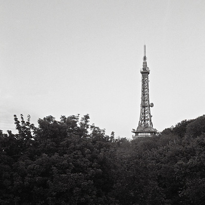 photo lyon fourviere tour metallique rolleiflex argentique