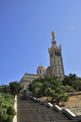 photo marseille basilique notre dame de la garde bonne mere