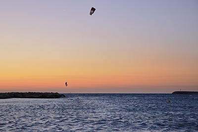 photo marseille plage prado kitesurf
