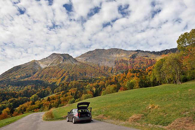 photo montagne alpes randonnée rando savoie bauges marthod fort estal