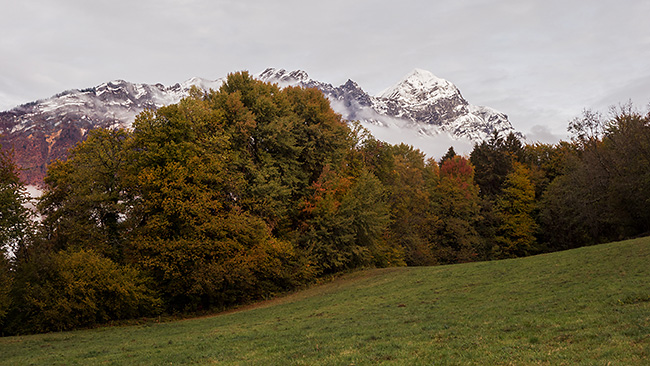 photo montagne alpes randonnée rando savoie bauges marthod fort estal