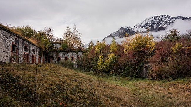 photo montagne alpes randonnée rando savoie bauges marthod fort estal