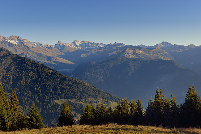 photo montagne alpes randonnée rando savoie beaufortain saisies mont clocher