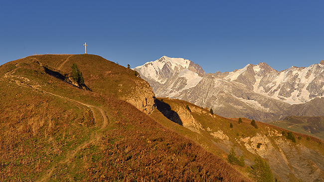 photo montagne alpes randonnée rando savoie beaufortain saisies mont clocher