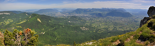 photo montagne alpes randonnée chartreuse mont granier croix panorama