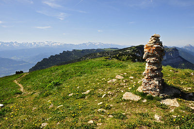 photo montagne alpes randonnée chartreuse mont granier sommet