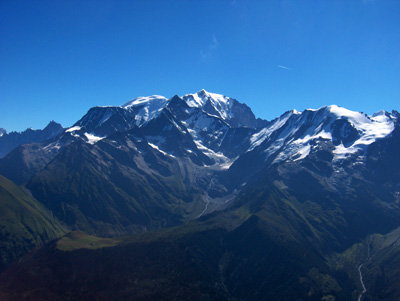 photo montagne alpes randonnée Mont Joly sommet Mont Blanc