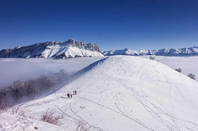 photo montagne alpes randonnée rando raquettes savoie bauges routhennes mont pelat mont morbier