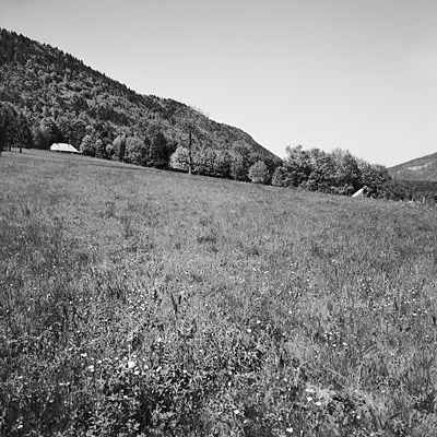 photo montagne alpes bauges randonnée montagne bange chalet mariet dessus rolleiflex