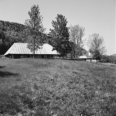 photo montagne alpes bauges randonnée montagne bange chalet mariet dessus rolleiflex