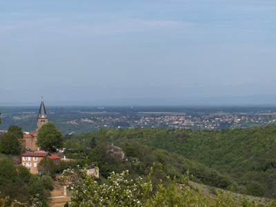 photo montagne randonnée balade Monts d'Or Poleymieux