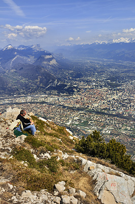 photo montagne randonnée vercors moucherotte plateau ramees vue grenoble chartreuse