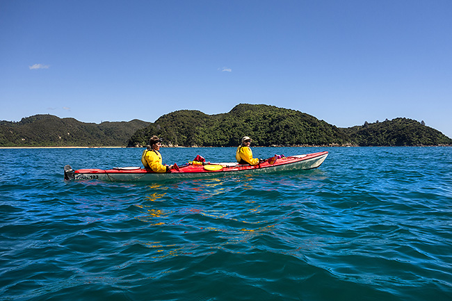 photo voyage nouvelle zelande abel tasman national park coast track rando randonnée trek kayak great walk