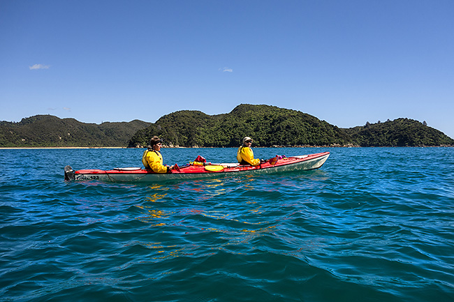 photo voyage nouvelle zelande abel tasman national park coast track rando randonnée trek kayak great walk