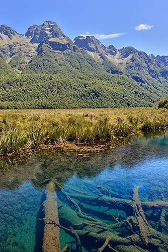 photo voyage nouvelle zelande fiordland mirror lakes