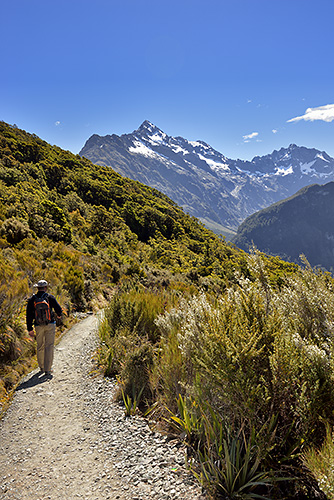 photo voyage nouvelle zelande fiordland routeburn track key summit